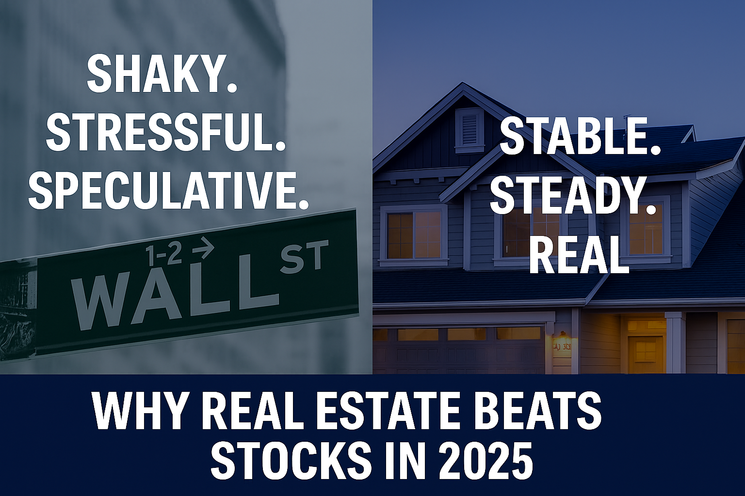 Stocks Are Slipping. Real Estate Is Steady. Here’s Why That Matters.