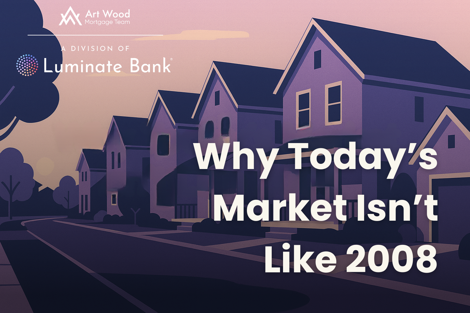 Blog – Why Today’s Market Isn’t Like 2008 – 06Sep2025